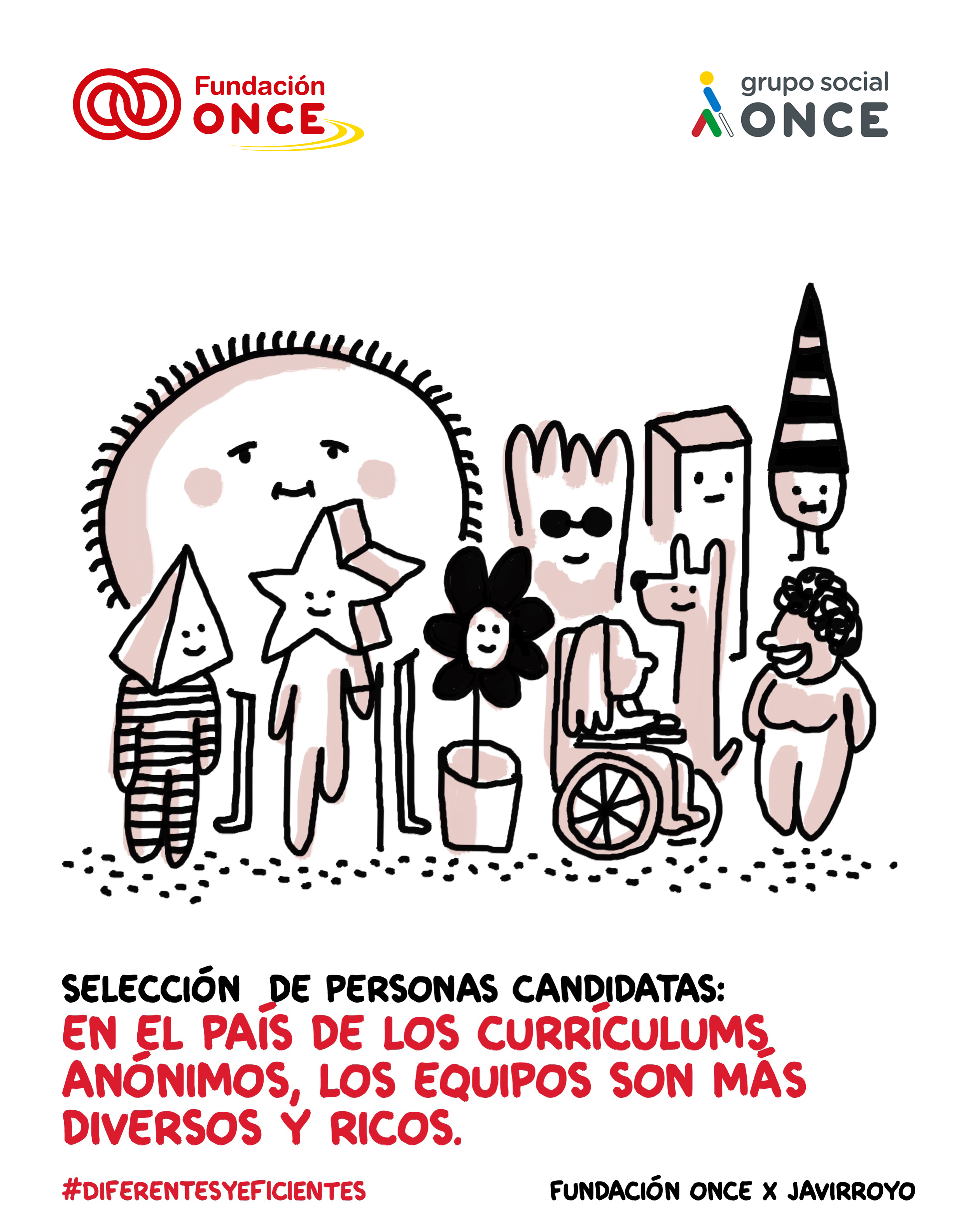 Viñeta de selección personas candidatas.