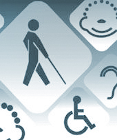 Diversa Iconografia sobre discapacidades