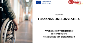 Creatividad de las Becas Investiga de Fundación ONCE