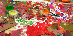 Foto de una de las actividades de la Bienal