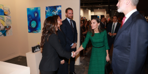 Imagen de los Reyes en el estand