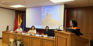Foto de la Universidad sobre el acto de graduación