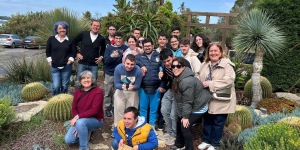 Foto de los alumnos en una de las actividades del curso