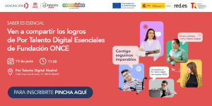 Imagen de la invitación a la presentación de Esenciales en Madrid