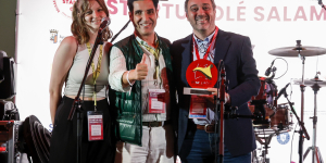 Foto del acto de entrega de premios