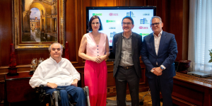 Foto del acto de presentación del acuerdo