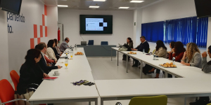 Foto encuentro con empresarios de Sevilla