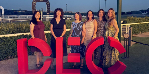 Foto del acto de entrega de premios DEC