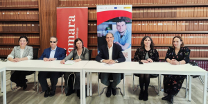 Momento de la firma del convenio