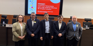 Foto de la presentación en el Congreso