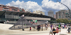 Foto de uno de los parques accesiblñes de iPlay