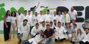 Fotografía de los participantes en el programa de Fundación ONCE