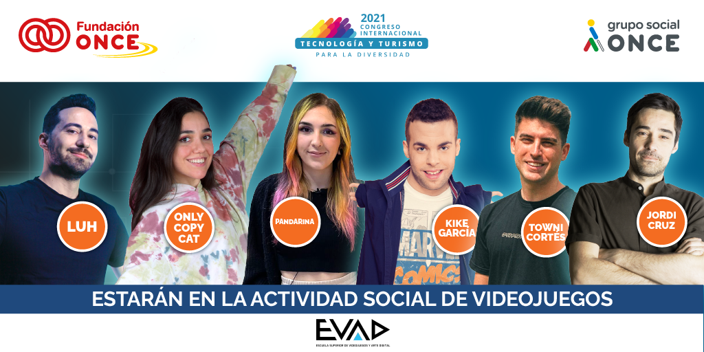 Creatividad en la que se ve a varios de los jugadores participantes