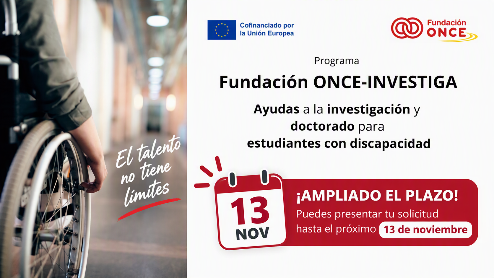 Creatividad de las Becas Investiga de Fundación ONCE