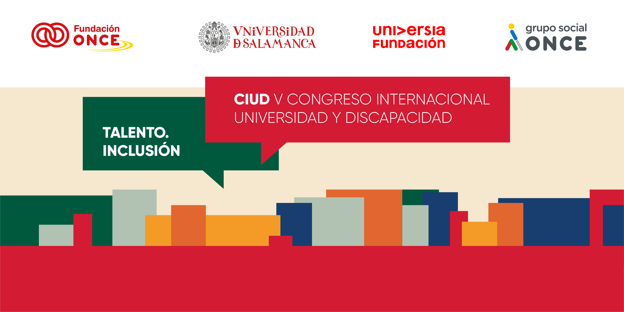 Creatividad del Comgreso de Universidad y Discapacidad de Fundación ONCE