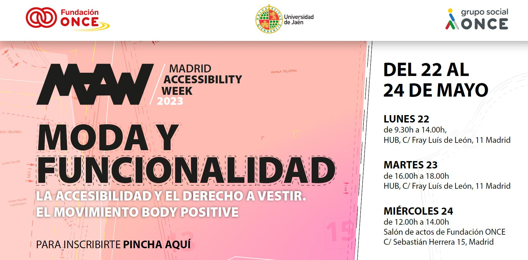Creatividad de la Madrid Accessibility Week 2023