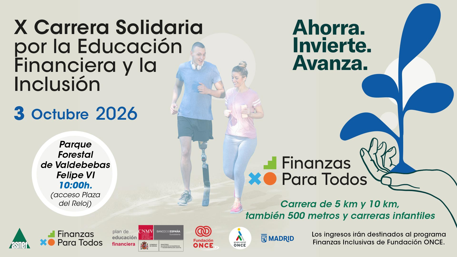 Creatividad de la carrera por la Educación Financiera