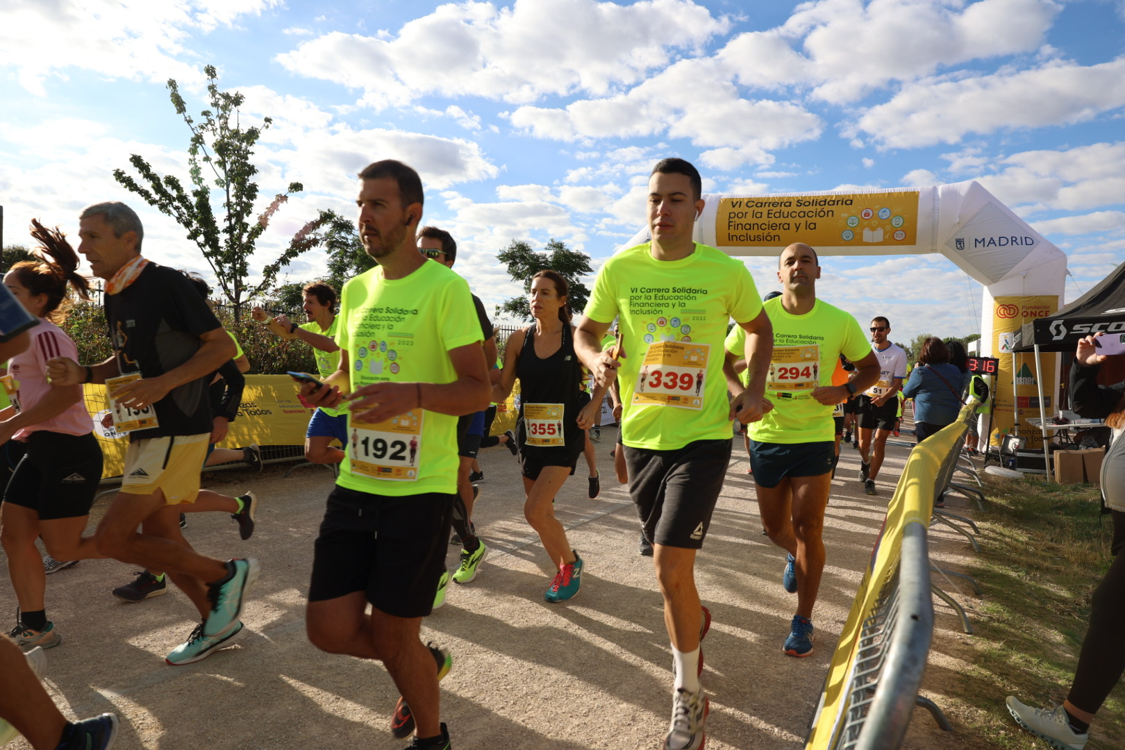 Participantes en la Carrera por la Educación Financiera