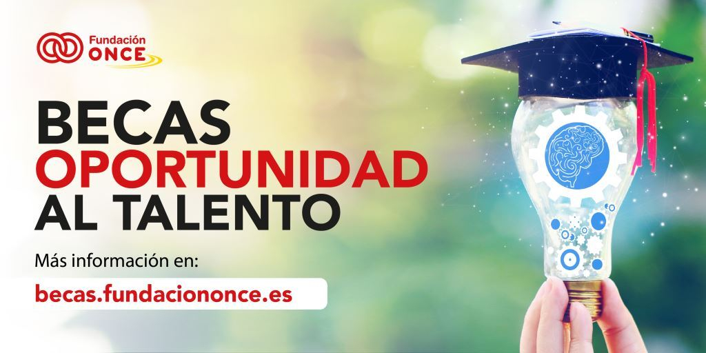 Cartel sobre las Becas Oportunidad al Talento