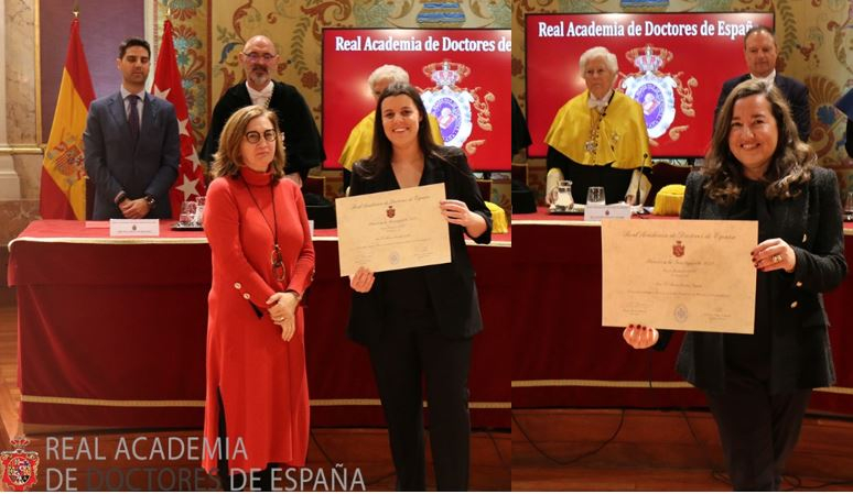 Fotografía de las premiadas por Fundación ONCE