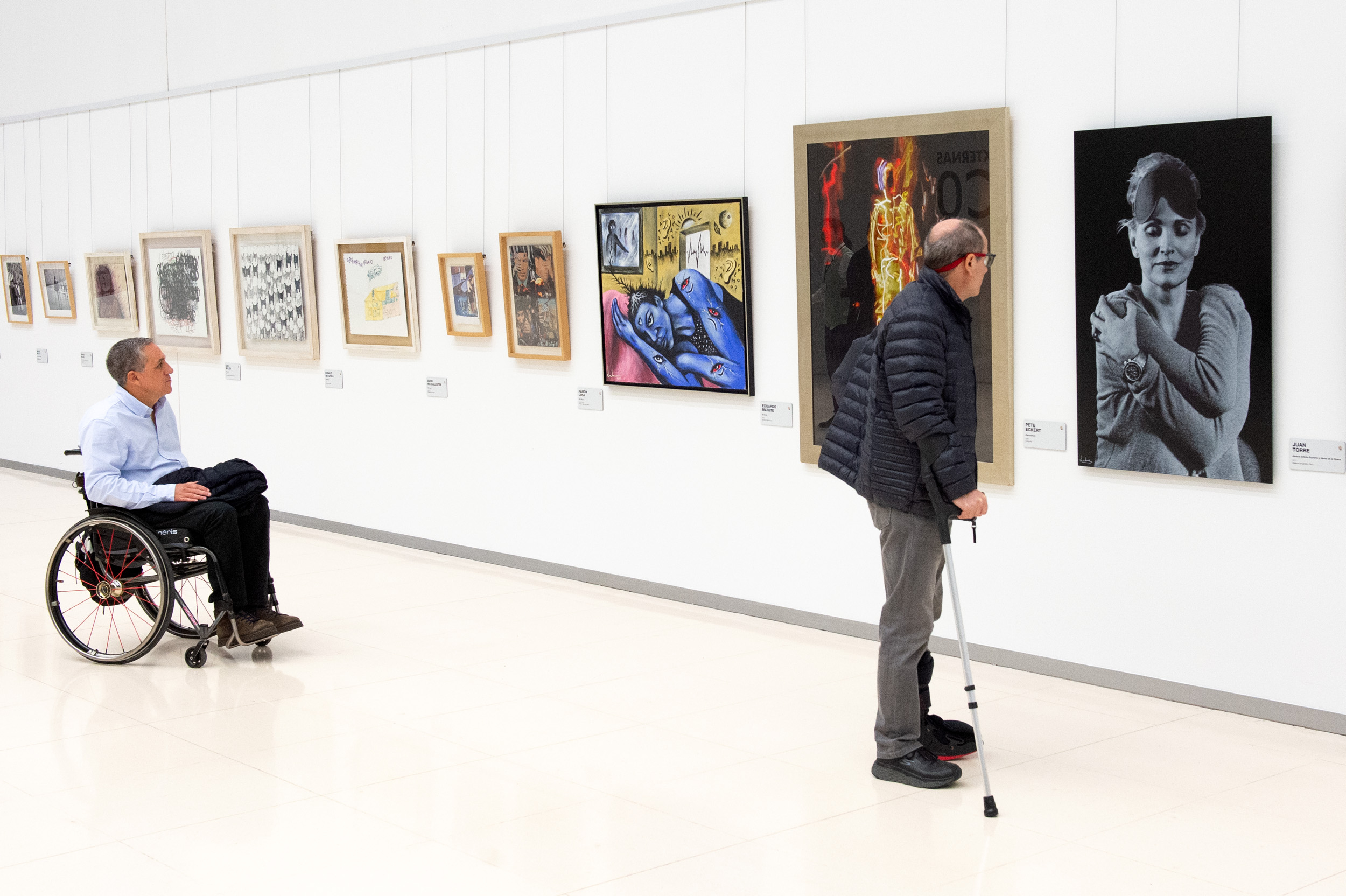 Fotografía de la exposición