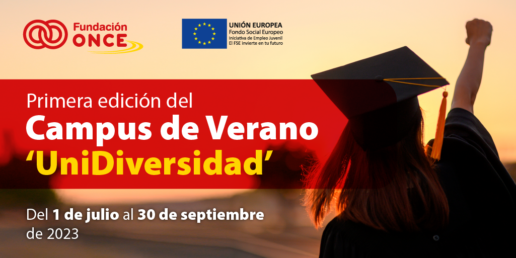 Creatividad de la I convocatoria de los campus de verano UniDiversidad de Fundación ONCE
