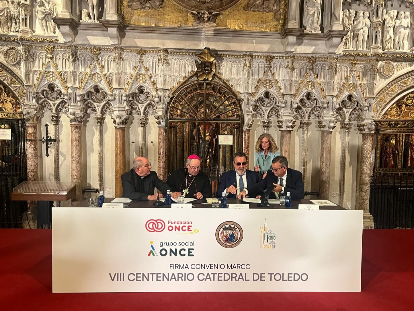 Foto del acto celebrado en la Catedral de Toledo