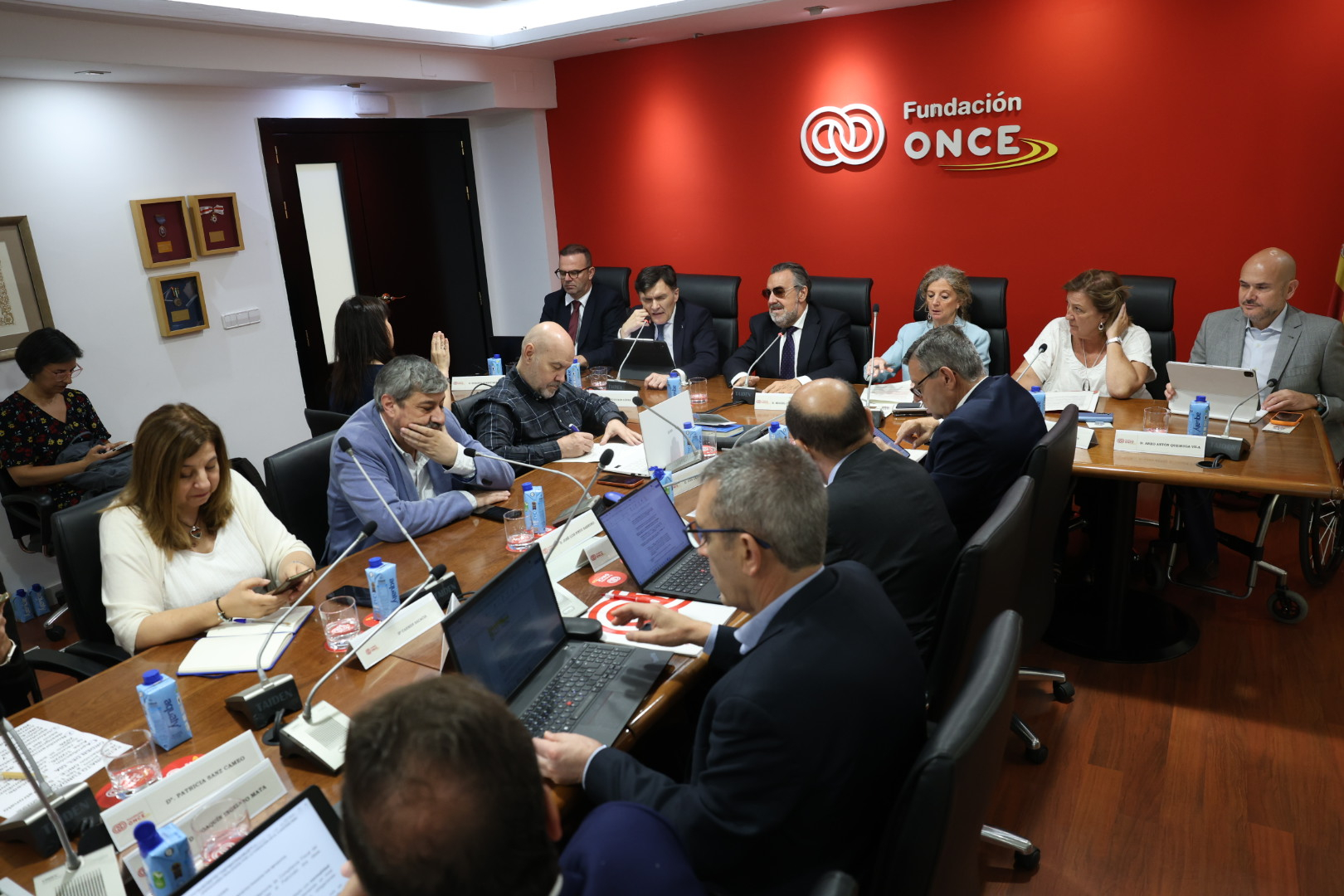 Foto de la reunión del Patronato de Fundación ONCE