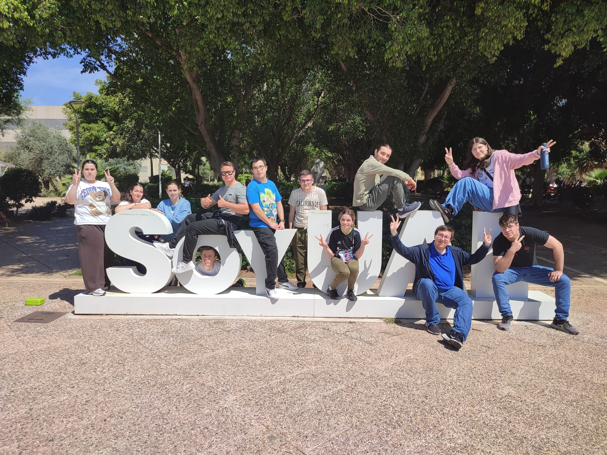 Foto de los alumnos de la UAL