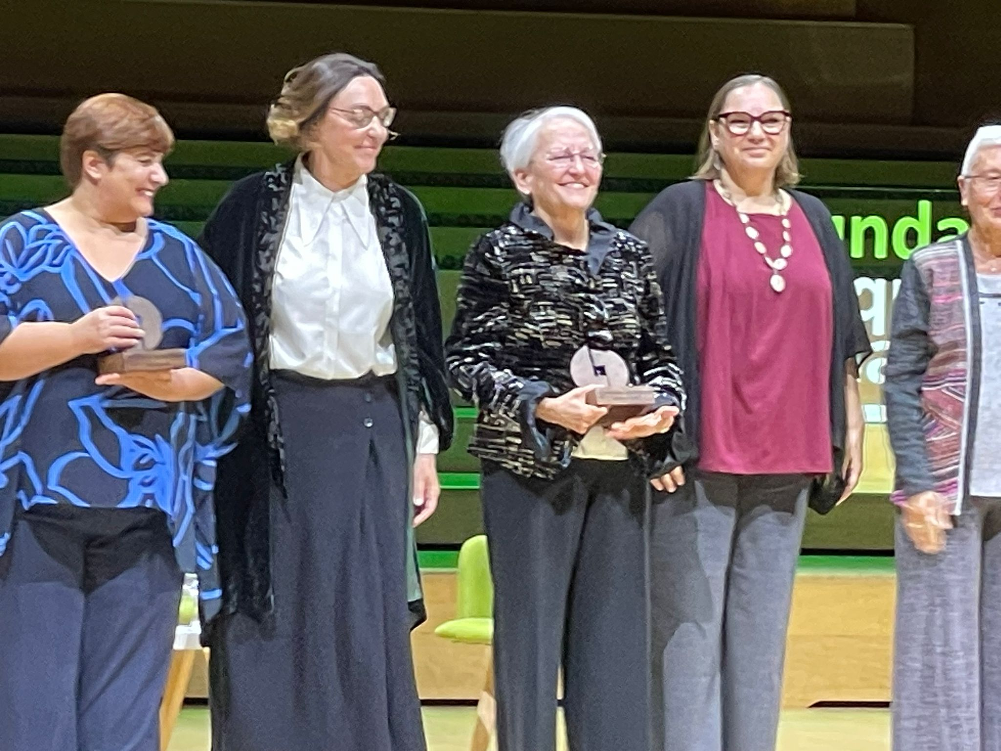 Foto del acto de entrega de premios