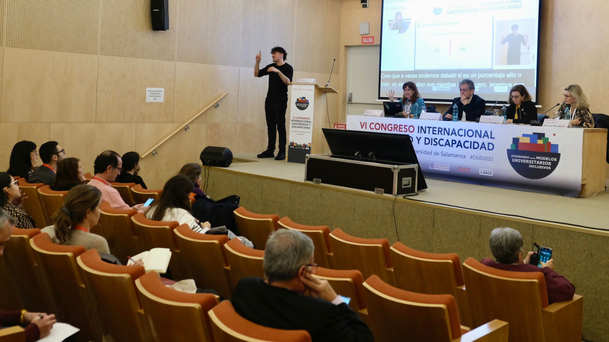 Foto de ambiente del VI Congreso que se celebró en Salamanca