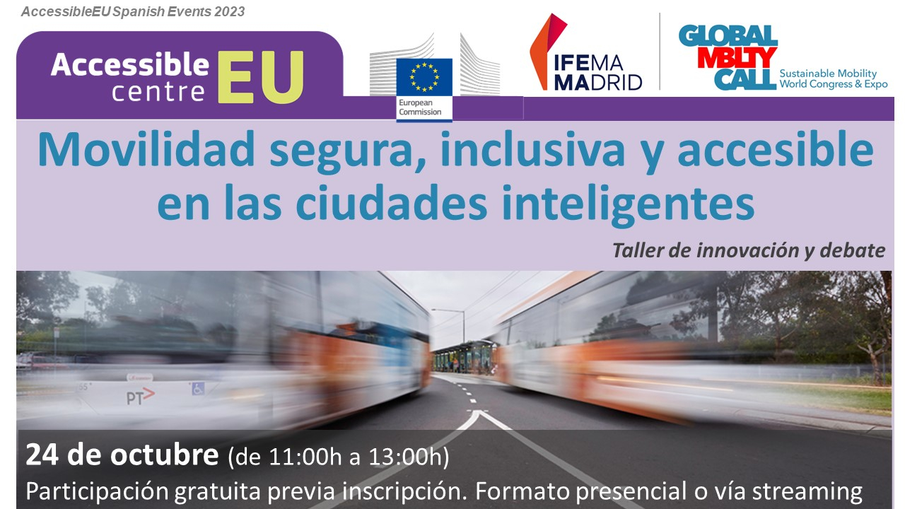 Cartel del GMC en el que participa Fundación ONCE