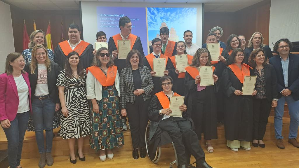 Foto de graduación de una pasada edición