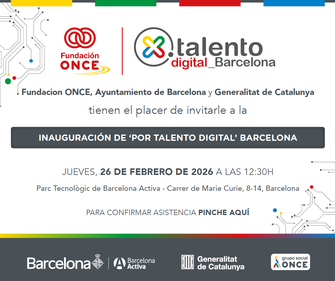 Invitación a X Talento Digital Barcelona