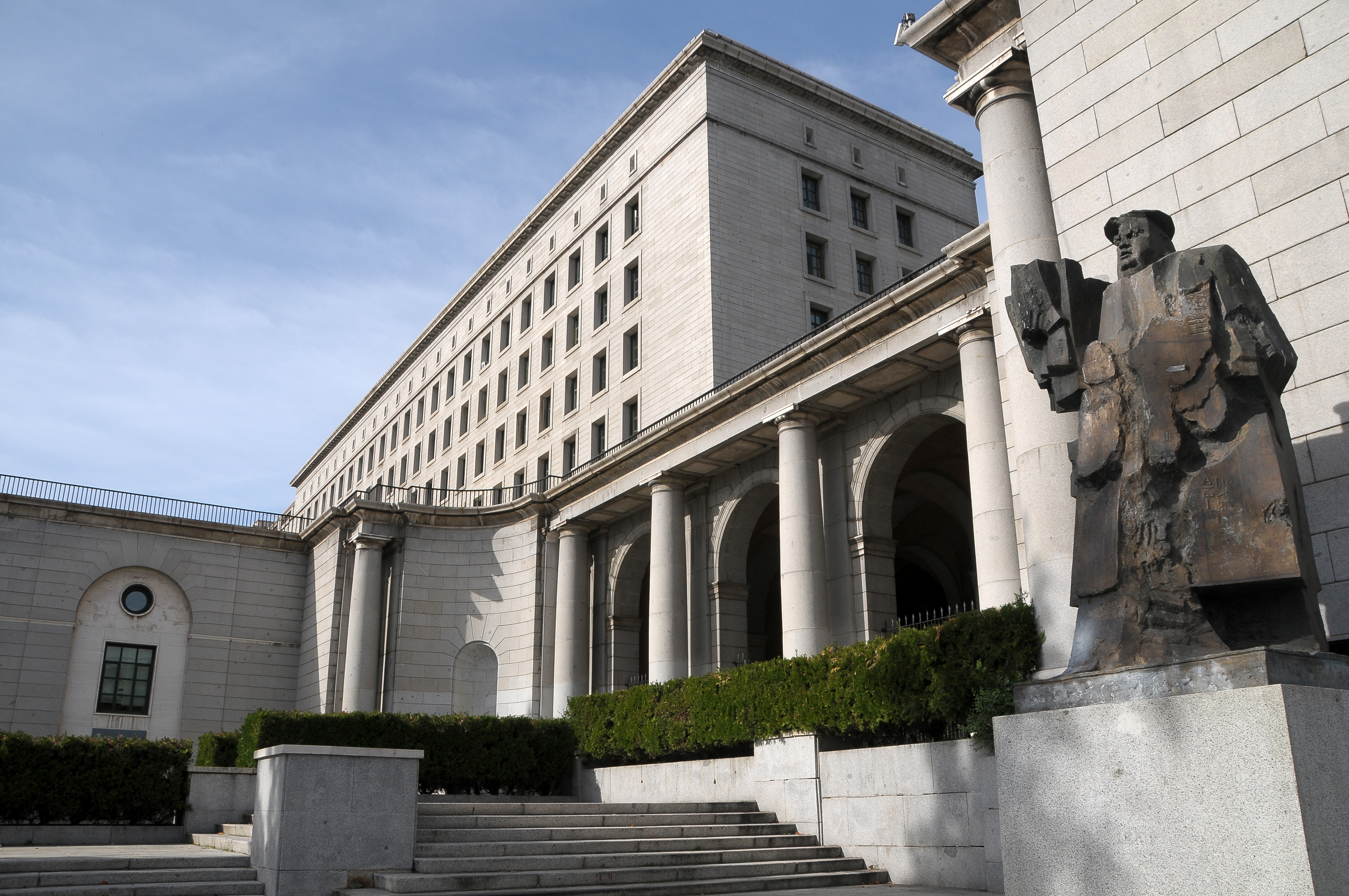 Foto de la sede de Nuevos Ministerios en Madrid