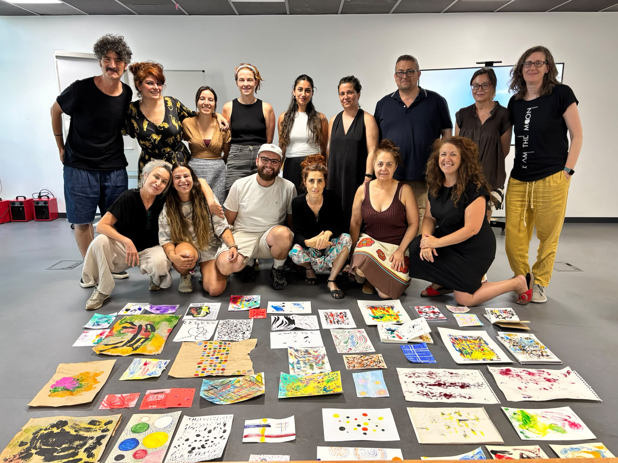 Foto de los asistentes al taller