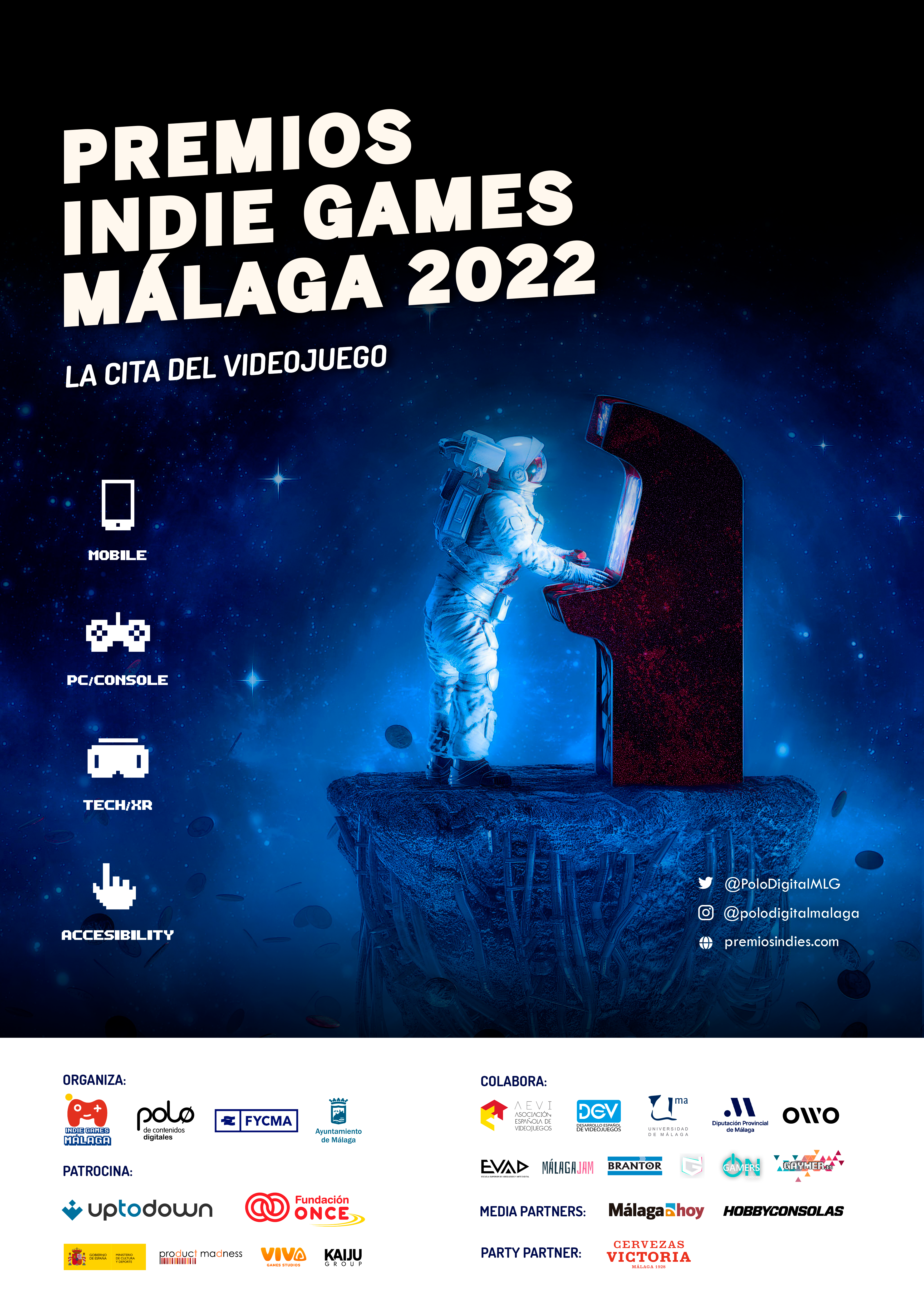 Cartel de la convocatoria de los premios