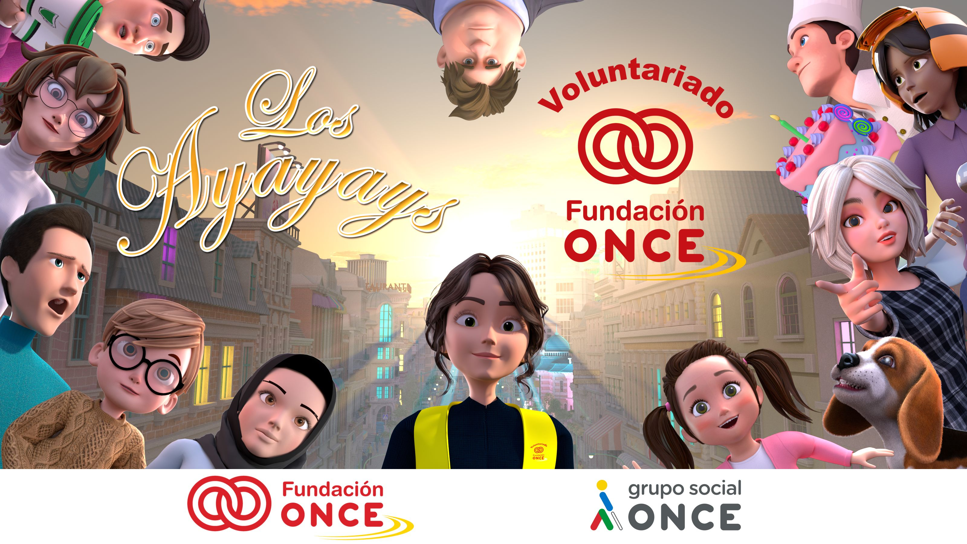 Cartela del video de Fundación ONCE