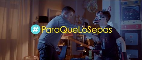 Cartela del vídeo #ParaQueLoSepas