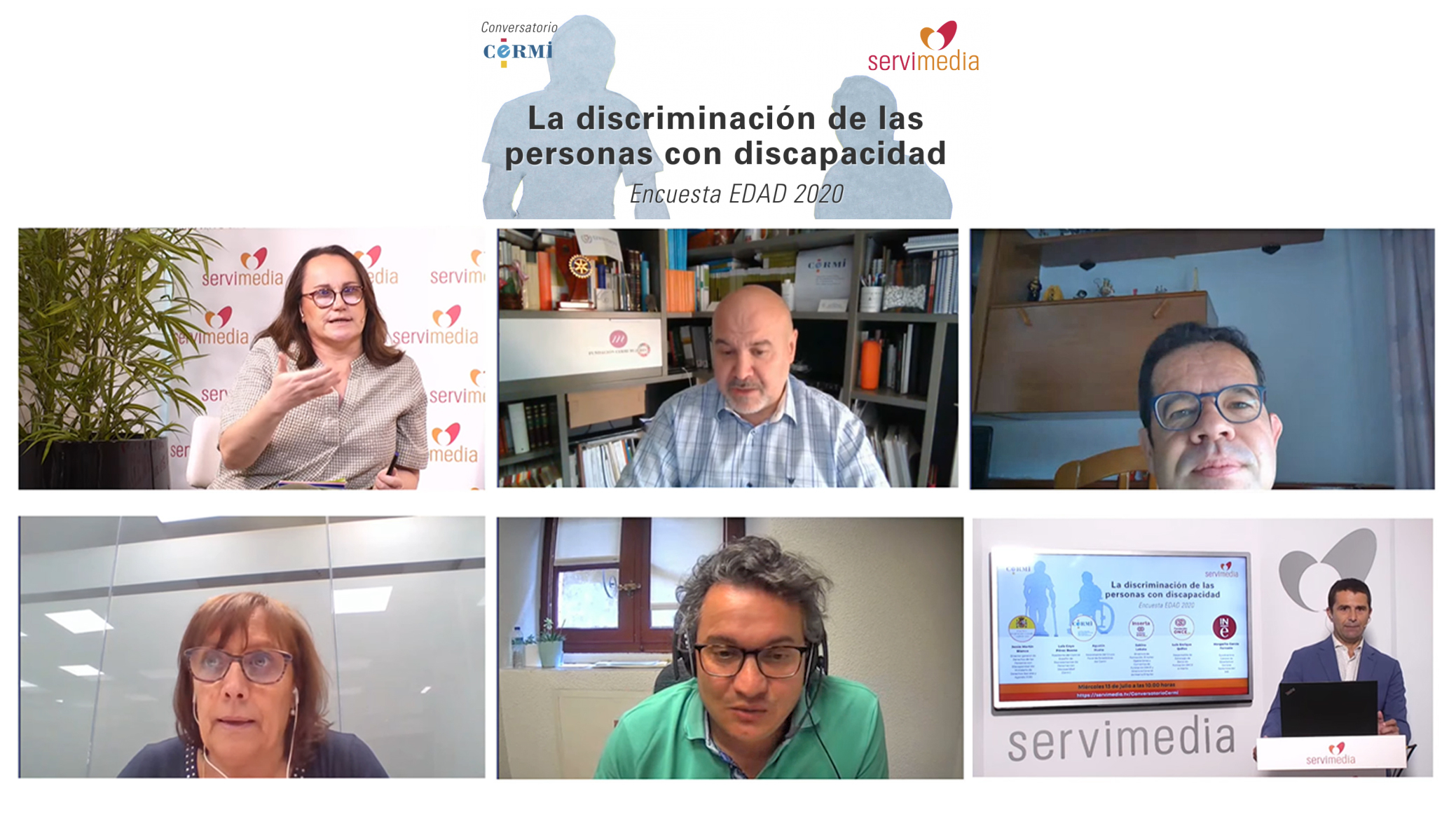 Captura de imagen del encuentro celebrado en Servimedia