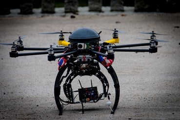 Foto de un dron de uno de los emprendedores