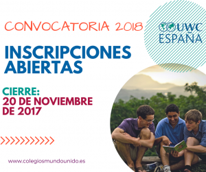 cartel de la convocatoria