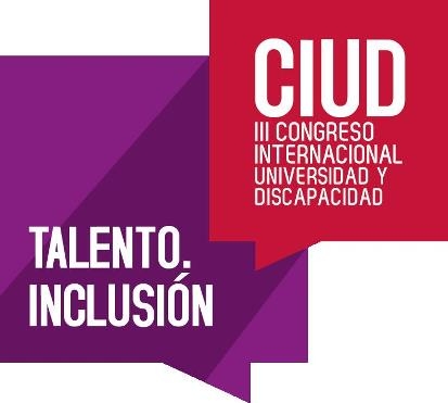Logo del Congreso Universidad y Discapacidad de Fundación ONCE