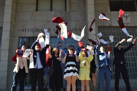 Foto de la clausura de uno de los curso