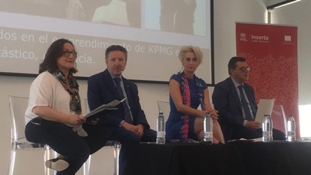 Foto de la mesa de inauguración de la jornada