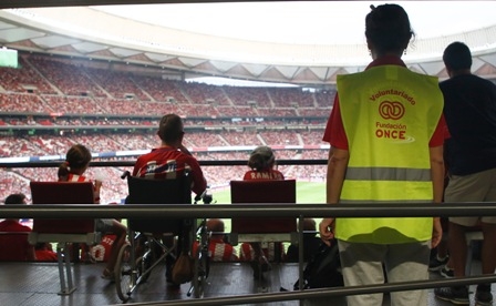 Imagen del público en un estadio de fútbol