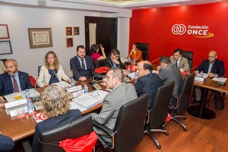 Foto de la reunión del Patronato Fundación ONCE