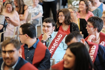 Foto de la graduación de la edición pasada
