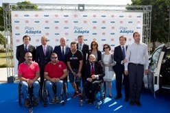 Foto de familia de la presentación del Plan Adapta en Málaga