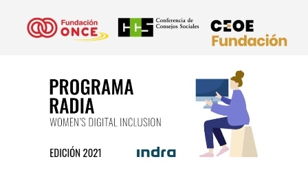 Cartel del Programa RADIA, edición Indra 21/22